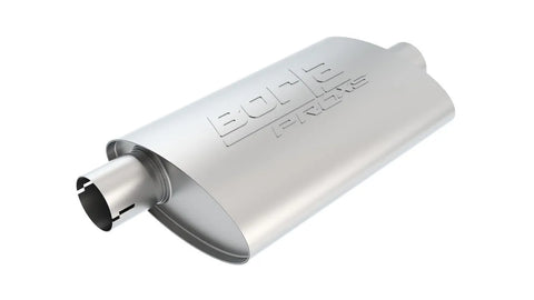 Borla Exhaust Center/Offset Oval 14in x 4in x 9.5in PRO-XS Muffler