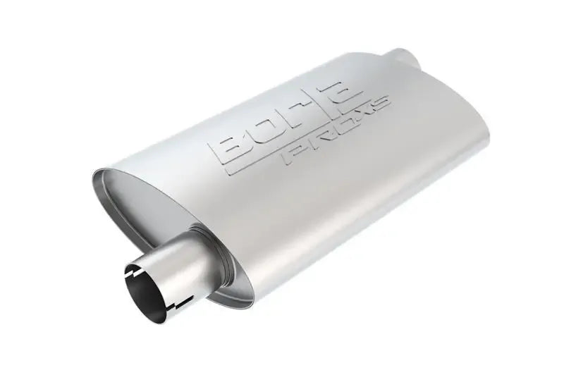 Borla Exhaust Pro-XS Oval 2in Inlet/Outlet Offset/Offset Notched Muffler