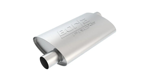 Borla Exhaust Pro-XS 2in Tubing 14in x 4in x 9.5in Oval Offset/Offset Muffler