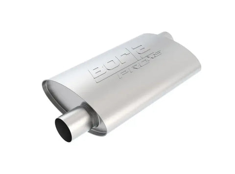 Borla Exhaust Pro-XS 2.25in Tubing 14in x 4in x 9.5in Oval Offset/Offset Muffler
