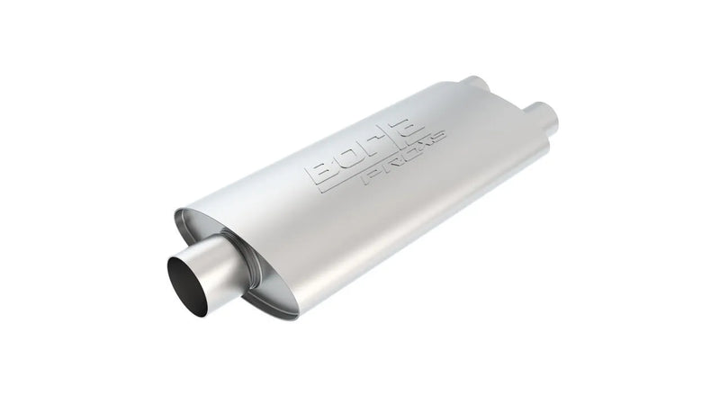 Borla Exhaust 3in Inlet/Dual 2.25in Outlet Center/Dual Oval ProXS Muffler