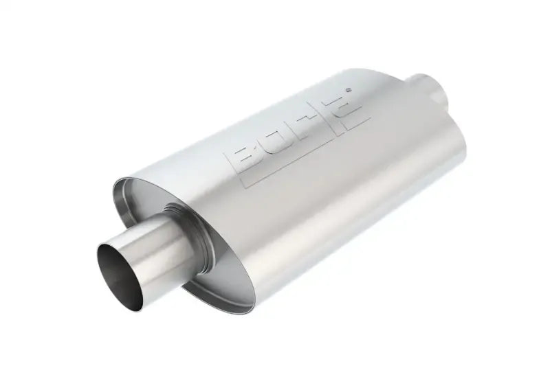 Borla Exhaust XR-1 Racing Sportsman 2 1/2 inch Outlet / 2 1/2 inch Inlet 12in Case Oval Muffler