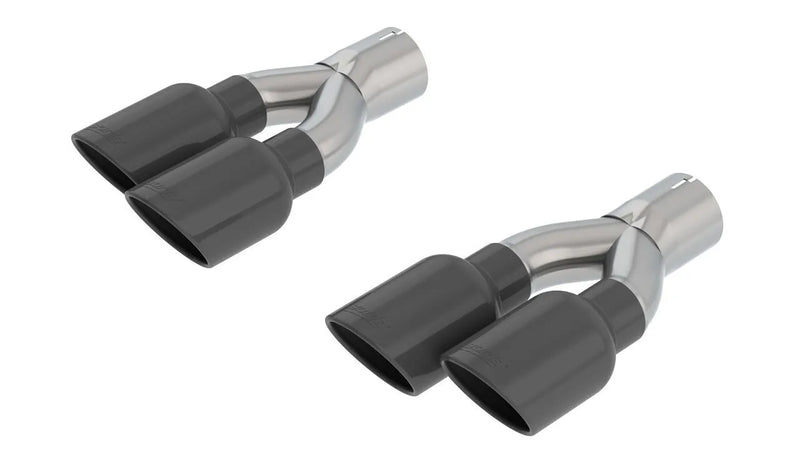 Borla Exhaust Black Chrome 3in Tip Kit - For PN 140755 and 140756 (Grand Cherokee 18-21)
