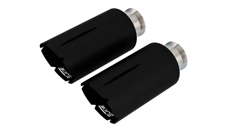 Borla Exhaust 5in. Black Coated Optional Tips - 304SS (Ram 1500 21-24) — fits Dodge Ram 1500