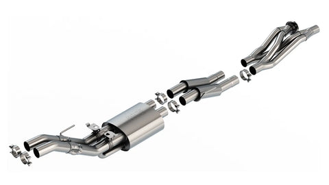 Borla Exhaust S-Type Cat-Back Exhaust (F-150 Raptor 23-24) — fits Ford F-150 Gen 9