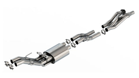 Borla Exhaust Atak Cat-Back Exhaust (F-150 Raptor 23-24) — fits Ford F-150 Gen 9