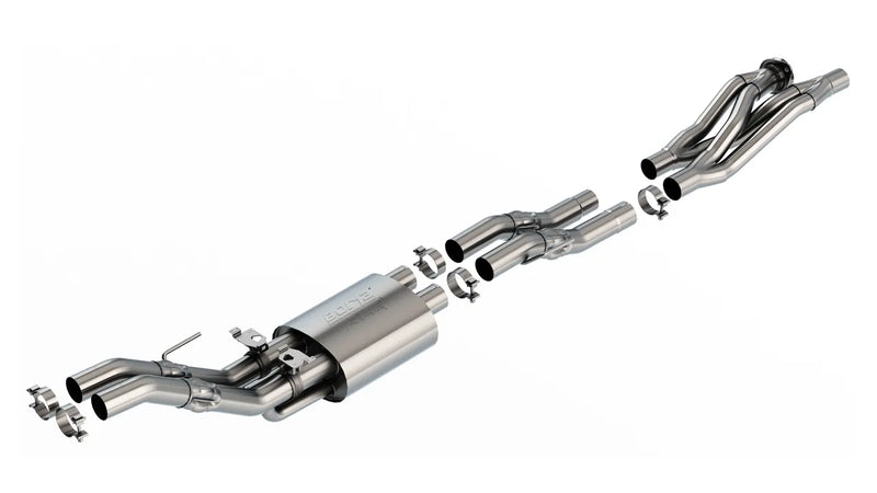 Borla Exhaust Atak Cat-Back Exhaust (F-150 Raptor 23-24) — fits Ford F-150 Gen 9