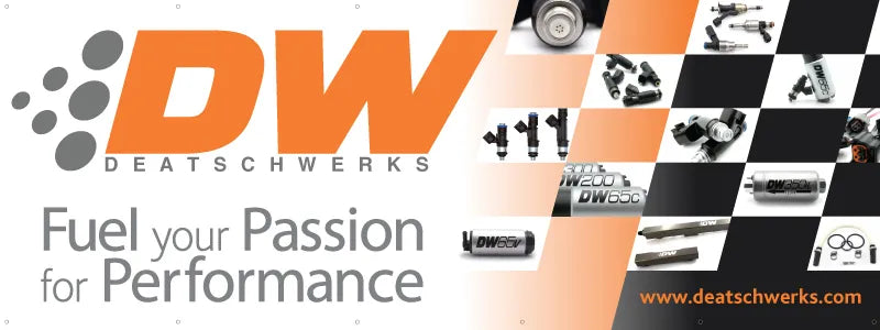Deatschwerks High Performance Fuel Systems Banner - 36" x 96"