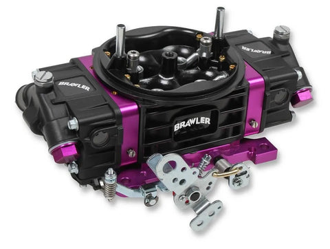 Brawler 650 CFM Race Carburetor Mechanical Secondary Black