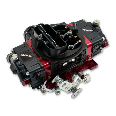 Brawler 650 CFM Street Carburetor Mechanical Secondary Black/Red