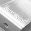 Stedi Side Brackets For Led Light Bars Brushed Stainless 95mm Profile