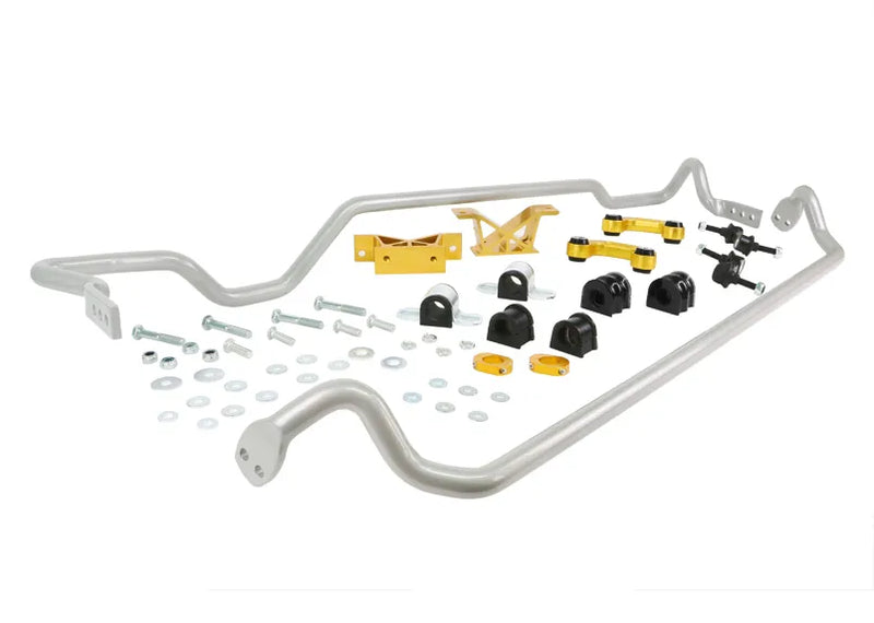 Whiteline Front and Rear Sway Bar Vehicle Kit w/Mounts (WRX 01-07/STi 2003)