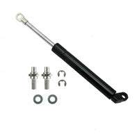 Black Tailgate Gas Assist Slowdown Struts Kit For Toyota HILUX VIGO MK6 08-14