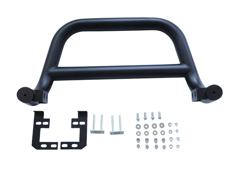 Nudge Bar Black Steel | Toyota Hilux N70 2005-2015