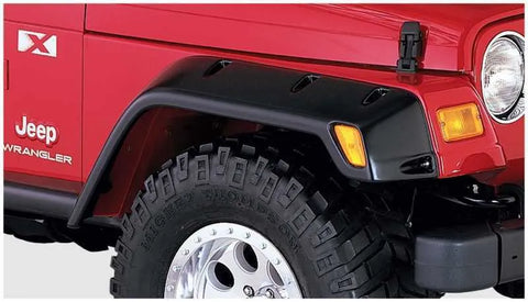 Bushwacker Pocket Style Fender Flares 2pc (Wrangler TJ 97-06) — fits Jeep Wrangler