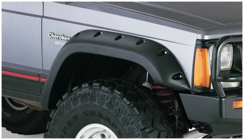 Bushwacker Cut-Out Fender Flares 2pc (Cherokee 84-01) — fits Jeep Cherokee