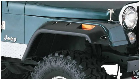 Bushwacker Cut-Out Fender Flares 2pc (CJ5 59-83) — fits Jeep Cj Series Cj7 Cj8 Scrambler Overlander