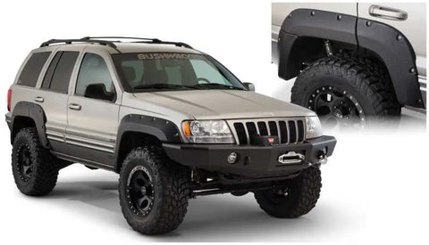 Bushwacker Cut-Out Fender Flares 2pc (Grand Cherokee 99-04) — fits Jeep Grand Cherokee WJ