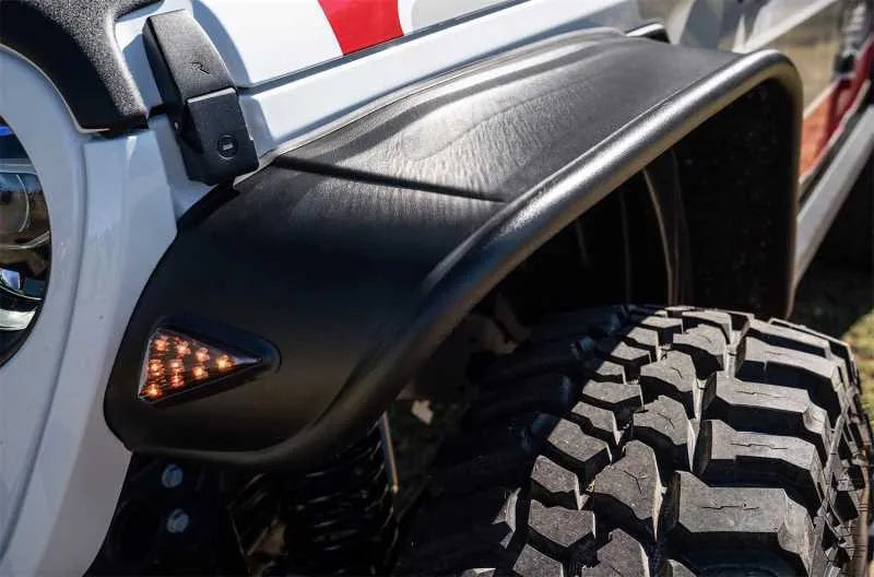 Bushwacker Flat Style Fender Flares 4pc (Gladiator 20)