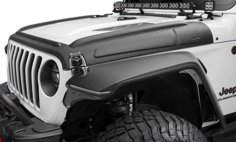 Bushwacker TrailArmor Hood Guard (Wrangler 18-22/Gladiator 20-22 ) — fits Jeep Gladiator