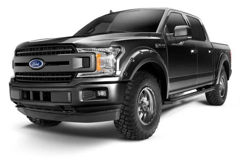 Bushwacker Pocket Style Color Match Fender Flares 4pc (F-150 Excl Models w/Tech Pkg 18-20) — fits Ford F-150 Gen 8