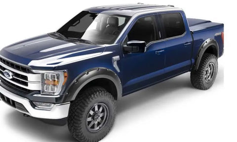 Bushwacker Pocket Style Fender Flares 4pc (F-150 Excl. Lightning 21) — fits Ford F-150 Gen 9