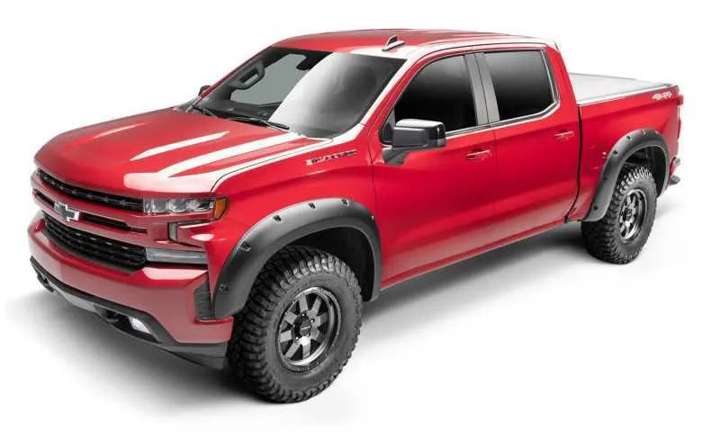 Bushwacker Forge Style Fender Flares 6ft & 8ft Beds 4pc (Silverado 1500 14-15)