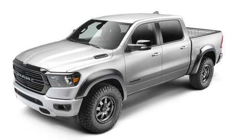 Bushwacker Extend-A-Fender Flares 67.4 & 76.3" 4pc (RAM 1500 Excl. Rebel/TRX 19-22) — fits Dodge Ram 1500