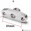 Billet Turbo Oil Drain Return Flange 10An Garrett Gt28 Gt30 Gt35 M8 Hole
