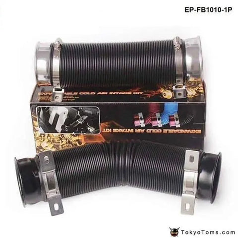 VW Golf Mk6 Gti 2.0 Blue Universal 76Mm Air Intake Induction Kit Flexible Cold Feed Duct Pipe 100Cm