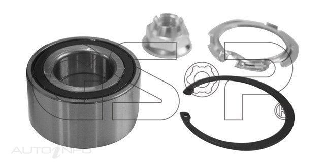 GSP Wheel Bearing Front Nissan Mic K21 07-On09 - GK3637