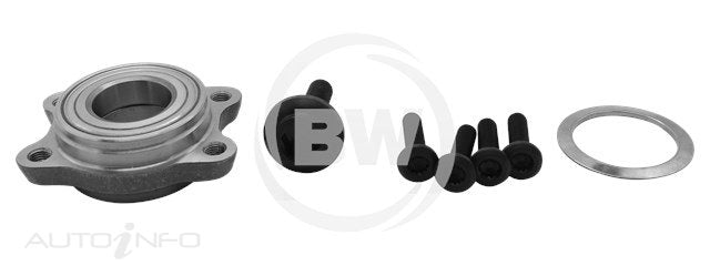 BW Wheel Bearing Kit Rear Audi A8 02-On07 - 5044KIT