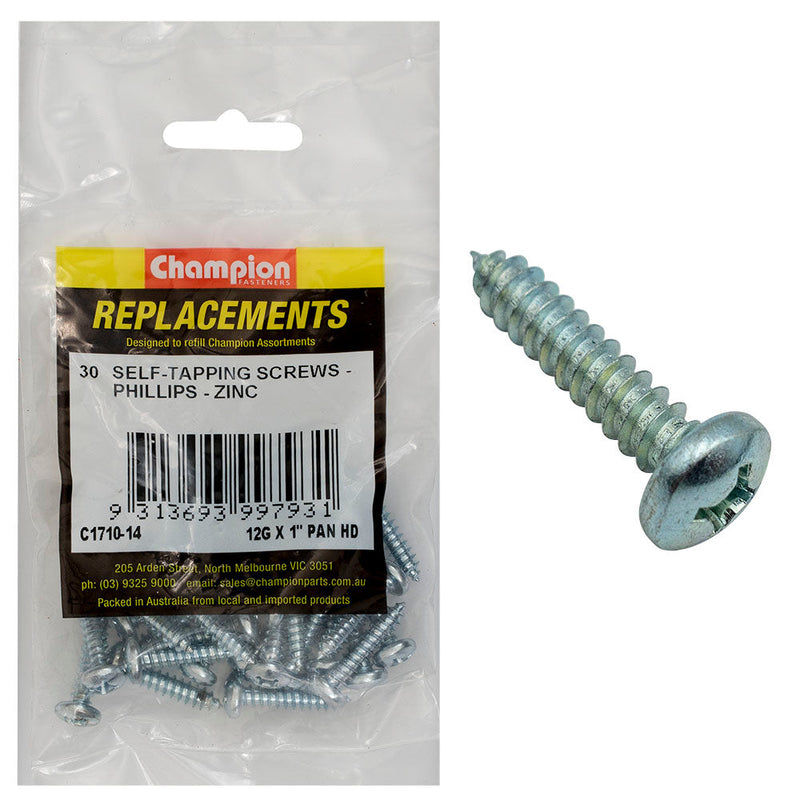 Champion Fasteners Self TaPPEr Screw Pan Phillips 5.5 X