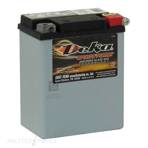 Deka Battery 12V Motorcycle CCA220 - ETX15L