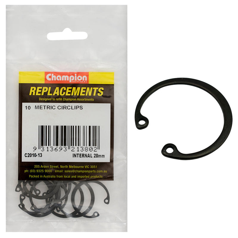 Champion Fasteners Circlip Internal Shaft 28mm (Rtw28)