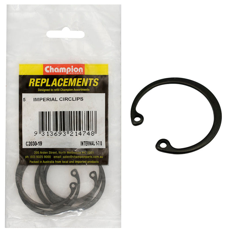 Champion Fasteners Circlips Internal 1.7/8 C2030-19