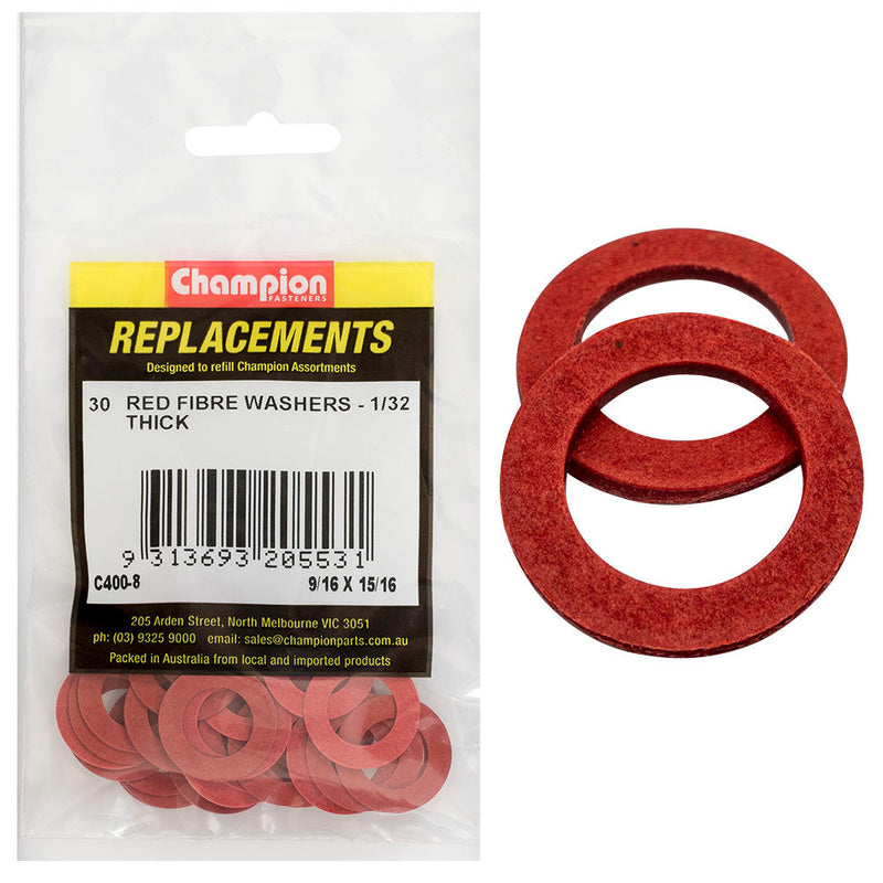 Champion Fasteners Washer Flat Fibre 9/16In X 15/16In X
