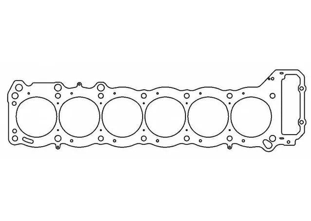 Cometic MLS Cylinder Head Gasket 101.5mm Valve Pocketed Bore 5-Layer 0.053 in. Thick (Landcruiser 93-97)