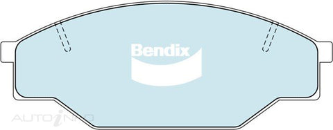 Bendix Brake Pads Front Toyota Hiace Hilux - DB3184WD
