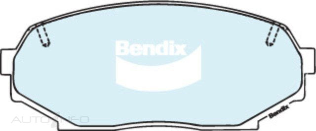 Bendix Brake Pads for Mazda MX5 - DB1178GCT