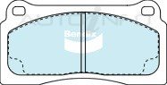 Bendix Brake Pads Front Ford Fpv 03-On Gtp - DB1935SRT