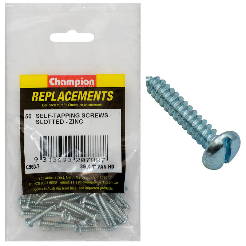 Champion Fasteners Self Tapper Screw Pan Combo 4.2 X 25mm