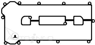 Permaseal Gasket Rocker Cover Gasket Mazda 6 DOHC 2.3 - RC3159