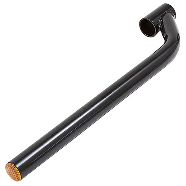 Truckmate Chassis Mount Bracket Steel Offset - Black