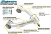 Superior Engineering Chromoly Upper Control Arms — Nissan Navara D22 (Pair)