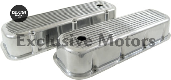 Chevy Big Block (1965-2009) Polished Aluminum Tall Valve Covers 396/427/454/502