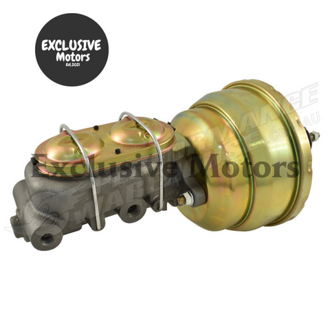 GM 1" Bore Master Cylinder & 8" Dual Brake Booster (1964-1974)