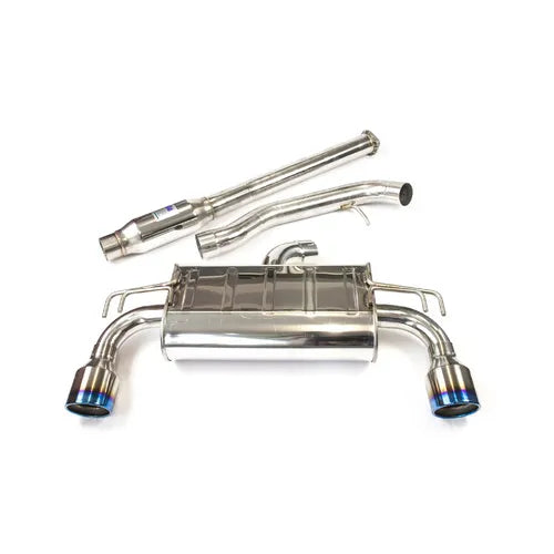 Invidia Q300 Cat Back Exhaust - Titanium Tips (EVO X)