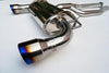 Invidia Q300 Cat Back Exhaust - Titanium Tips (EVO X)