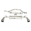 Invidia Q300 Cat-Back Exhaust w/SS Tips (Golf GTi 13-17)